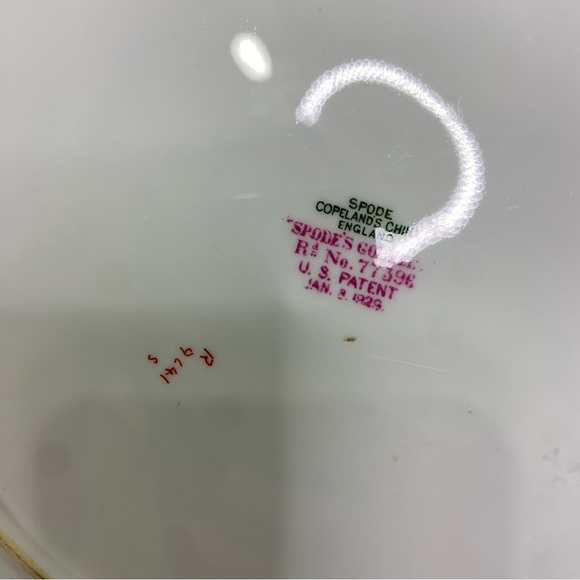 Spode Gobelin fine China floral bird cottage dinner plates. 7 available. 10.5” - Picture 7 of 8